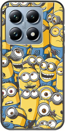 Minions Xiaomi 14t Pro 5g Black Tpu Μαύρη Σιλικόνη