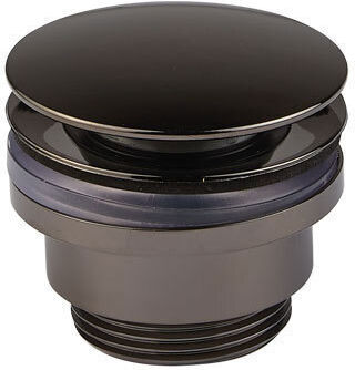 Armando Vicario Clic-clac Kupfer Ventil Spülbecken Schwarz