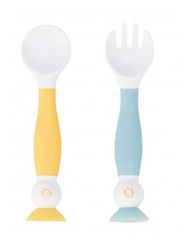 Badabulle Baby Set with Fork made of Plastic