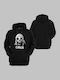 Adult Hoodie with Pockets Black by Pegasus Print Cobain Nirvana Kurt Cobain Nirvana