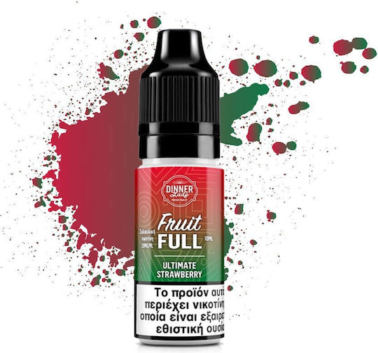 Dinner Lady Έτοιμο Υγρό Αναπλήρωσης Fruit Full Strawberry 20mg 10ml