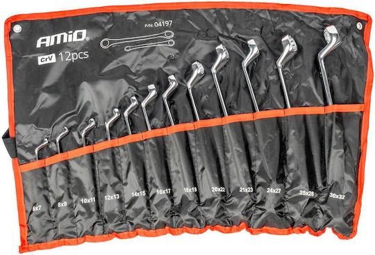 AMiO Set 12 Double Polygon Wrench