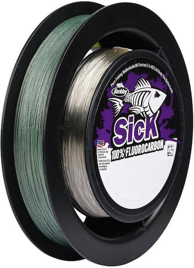 Berkley Sick Braid + Fluoro Two In One Line 0.10mm 7.5kg 150m Fc 0.30mm 7kg 50m