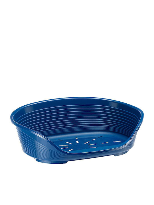 Ferplast Siesta Deluxe Canapea Pat pentru câini Albastru 93.5x68cm.