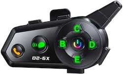 D2-6X Единичен Интерком за Каска