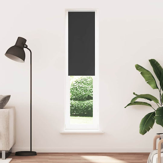 vidaXL Roller Blinds Total Blackout Black W60xH230cm 4010938