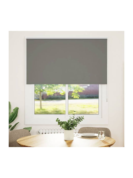 vidaXL Roller Blinds Total Blackout Gray W130xH...