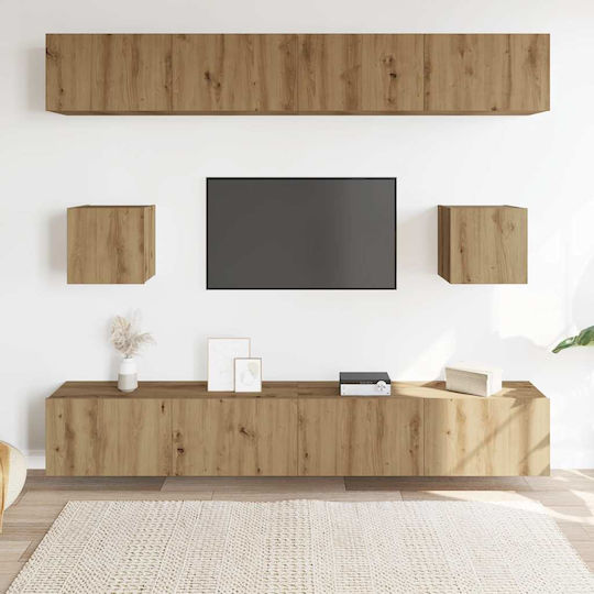 Животно помещение ТВ единица Technical Oak Д100xШ