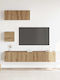 Unitate TV pentru sufragerie Technical Oak