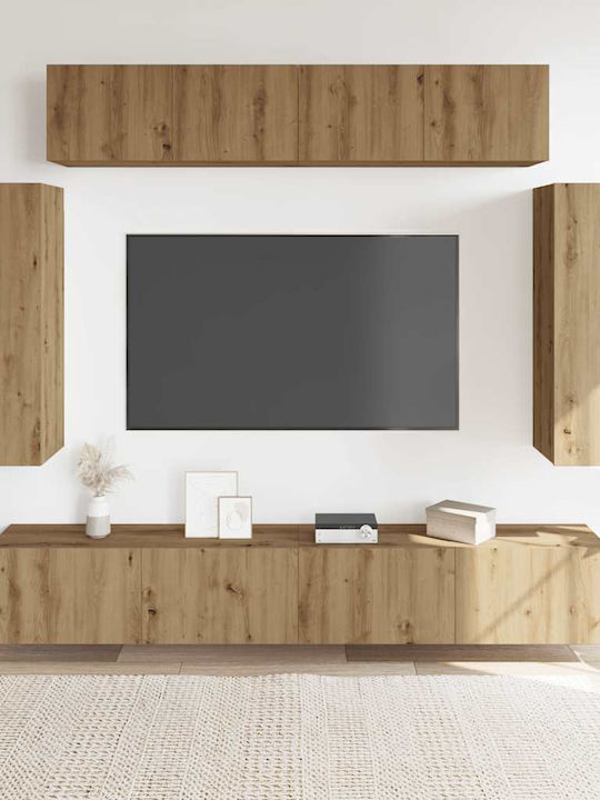Wohnzimmer TV-Einheit Technical Oak