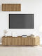 Unitate TV pentru sufragerie Technical Oak