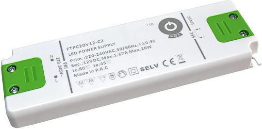 Ftpc20v12-c2 Netzteil Pos Netzteile/ftpc-c2 LED-Netzteil 12V/1.6A CV