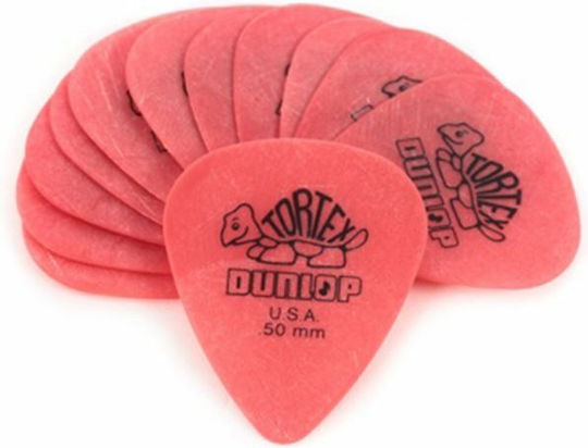 Dunlop 418p.50 Tortex Standard Πέννες 12 Τεμάχια