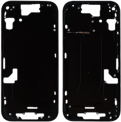 Cadru Mijlociu Apple iPhone 15 Plus Negru OEM N66236