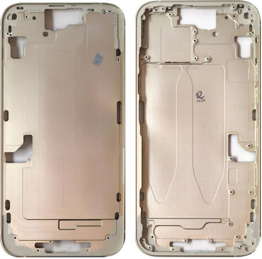 Mittlerer Rahmen Apple iPhone 15 Plus Gelb OEM N66232