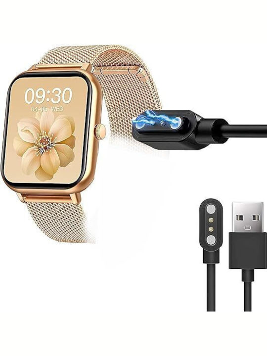 Smart Watch Зарядно за TAOPON ZL54CJ, TAOPON ZL54 Черен