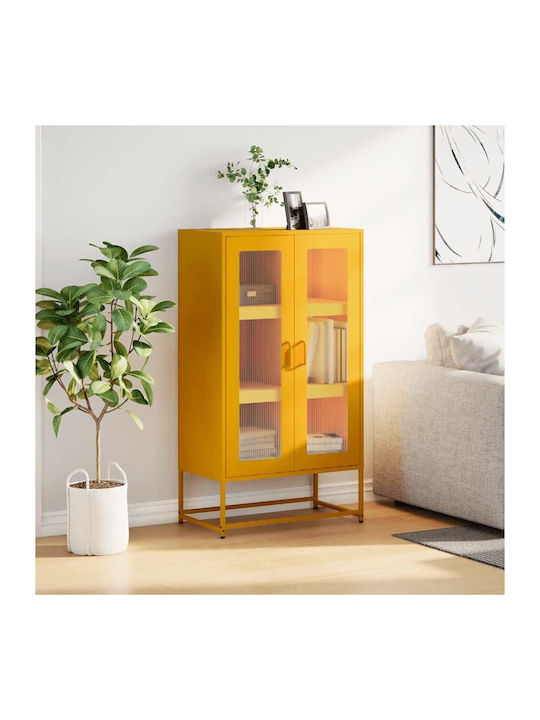 Μπουφές Mustard Yellow 68x39x123cm