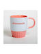 Ceramic Mug Pink Orange The Mug Is Gift Packaged Name Anastasia