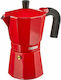 Monix Stovetop Espresso Pot for Red