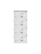 Vidaxl Duschvorhang Rollkassette 100x240 cm Stoffbreite 96 cm Mehrfarbig