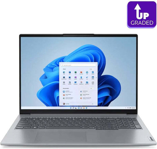 Lenovo ThinkBook 16 G6 IRL 16" IPS FHD+ (i5-1335U/8GB/512GB SSD/No OS) Arctic Grey (US Keyboard)