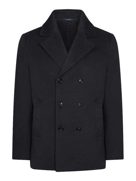 Prince Oliver Men's Half Coat Black