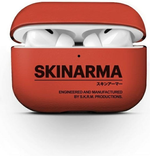 Skinarma Θήκη Πλαστική σε Πορτοκαλί χρώμα για Apple AirPods Pro 2