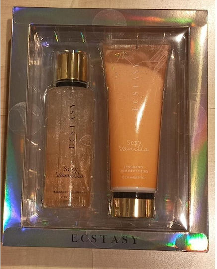 Ecstasy Perfumes Ecstasy Moisturizing Cream Body with Aroma Vanilla 236ml