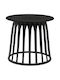 Lobby Auxiliary Outdoor Free Standing Polypropylene Table Black 50x50x51cm