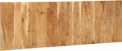 vidaXL Wooden Bed Headboard Beige 160cm
