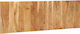 vidaXL Wooden Bed Headboard Beige 160cm