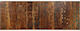 vidaXL Wooden Bed Headboard Multicolored 140cm