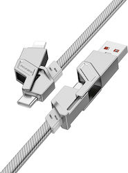 Borofone USB to Lightning / Type-C Cable 1.2m