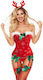 Christmas Girl No.7519 Στολή Κόκκινη
