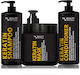NX Beauty Professional Hair Treatment Set with Keratin for Straightening with Shampoo, Mask and Conditioner 3pcs