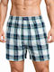 Herren Boxershorts Light Blue 1Packung