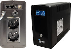 IPS TM-LI-PRO-600-F2 UPS Line-Interactive 600VA 360W
