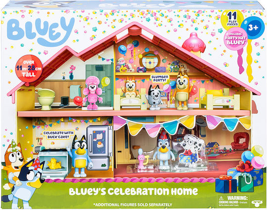 Giochi Preziosi Bluey - Το Σπίτι Της Μπλούι - Ωρα Για Πάρτι Bluey για 3+ Ετών