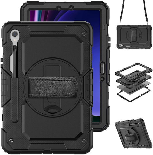 Mad Mask Flip Cover Rotating Black (Samsung Galaxy Tab S9 FE 10.9)
