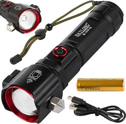 Bailong BL-2210-TG Στεγανός Επαναφορτιζόμενος Φακός LED 800lm Bailong BL-2210-TG Στεγανός Επαναφορτιζόμενος Φακός LED 800lm