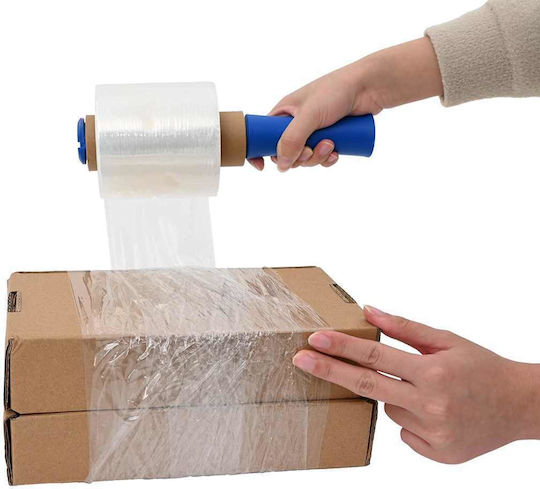 vidaXL Transparent Stretch Film 10cm x 300m 10pcs