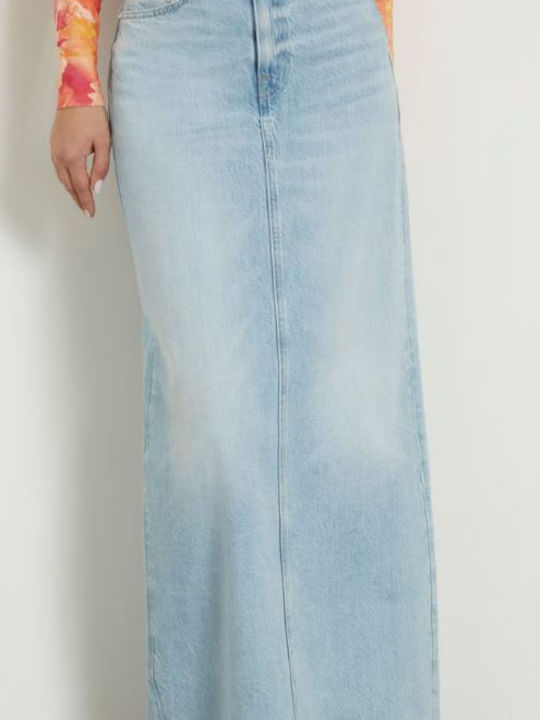 Guess Midi Skirt Blue