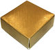 Paper Box for Gift Gold 4x2x4cm.