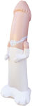 Inflatable Bride Punching Bag Flesh