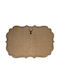La Gallina Matta Fabric Placemats Brown 52x36cm 4pcs