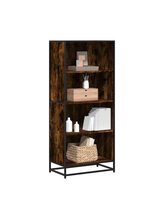 Bookcase Smoked Oak 60x35x139cm