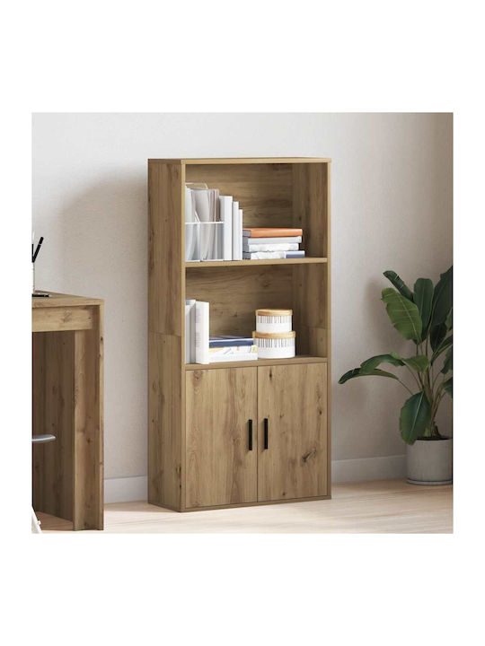 Bookcase Artisan Oak 60x24x120cm