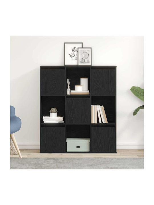 Βιβλιοθήκη Μαύρη Δρυς 89x24x101.5εκ.