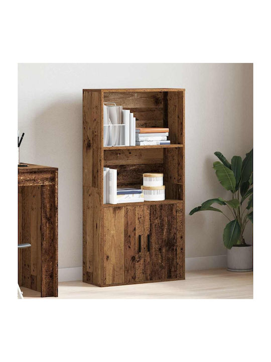Bookcase Coffee 60x24x120cm