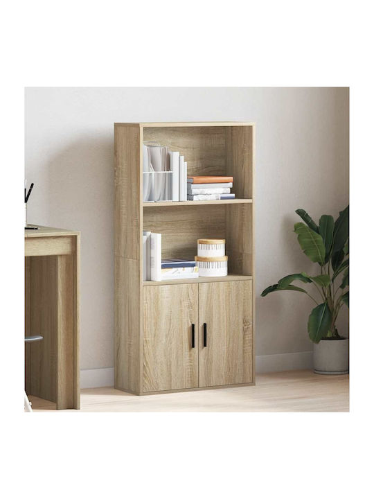 Sonoma Oak Bookcase 60x24x120cm